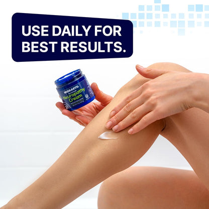 Basic Vigor Migrastil Extra Strength Soothing Cream for Feet, Legs, and Hands Cooling Comfort Formula. Made in The USA. Vegan and Cruelty-Free, Non-Greasy, Gentle, Non-Burning (4 oz.)