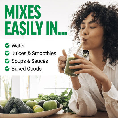 Force Factor Smarter Greens Daily Wellness Powder, Greens Superfood Powder to Support Gut Health, Bloating & Digestion, with 40+ Superfoods, 125 Million CFUs of Probiotics, Citrus Flavor, 30 Servings