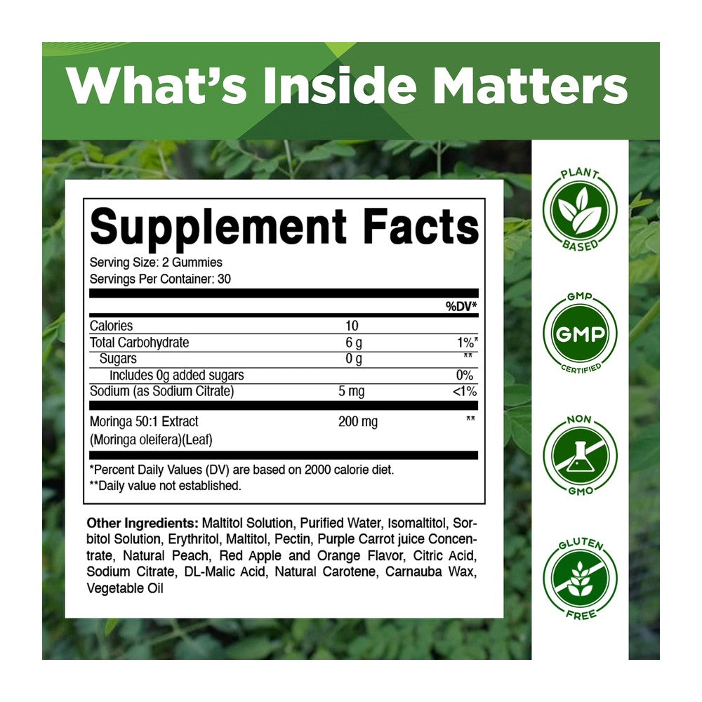Vitamatic Moringa Gummies