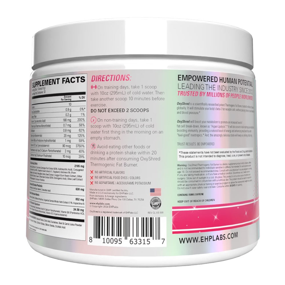 EHP LABS OxyShred